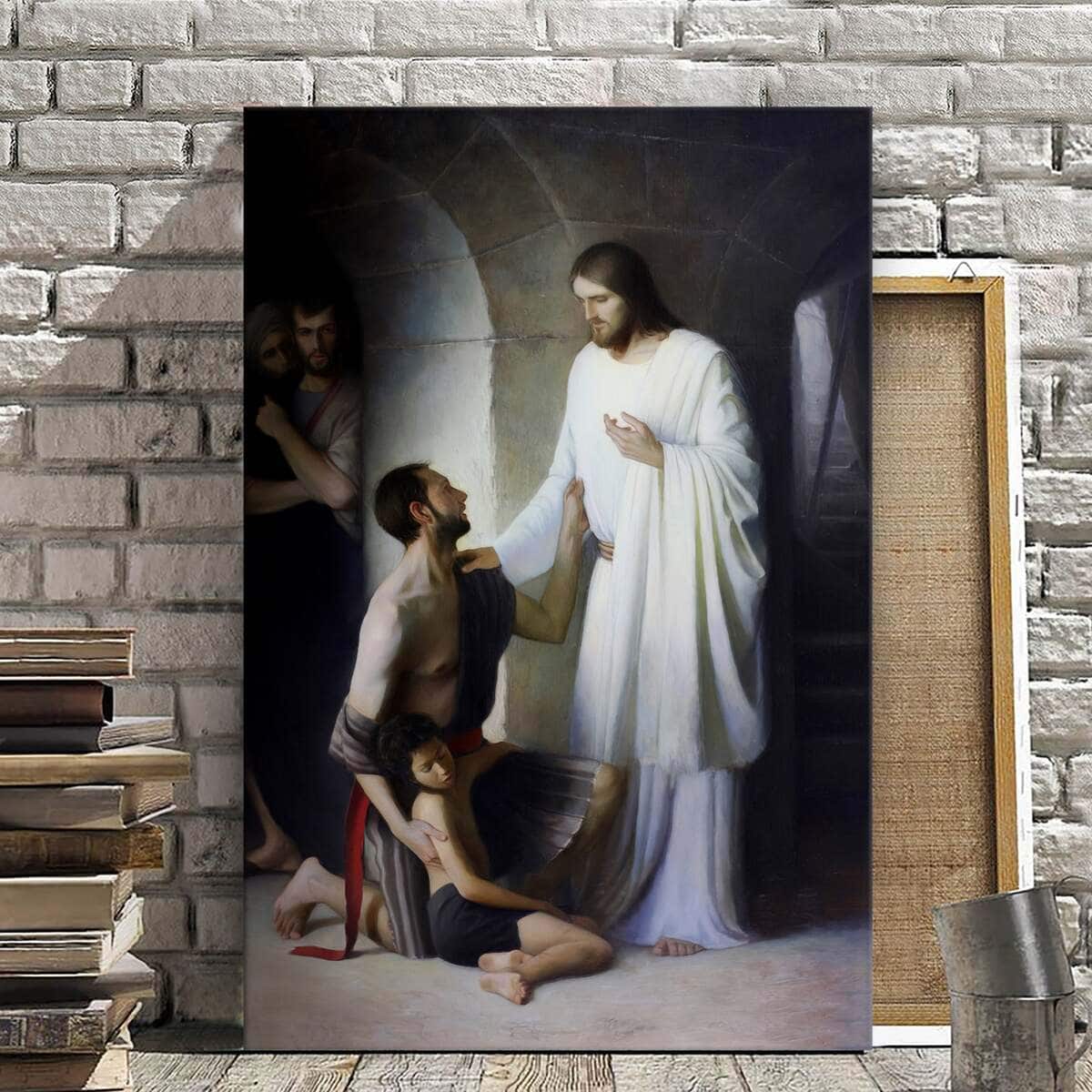 Christian Canvas Print Help Thou Mine Unbelief Christian Canvas Print Help Thou Mine Unbelief