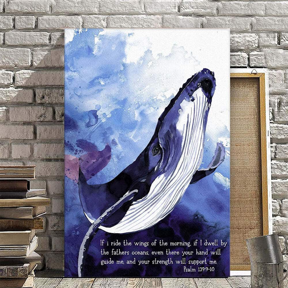 Christian Canvas Print If I Dwell By The Fathers Oceans Christian Canvas Print If I Dwell By The Fathers Oceans