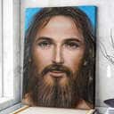 Jesus Face Christian Our God Canvas Print Jesus Face Christian Our God Canvas Print