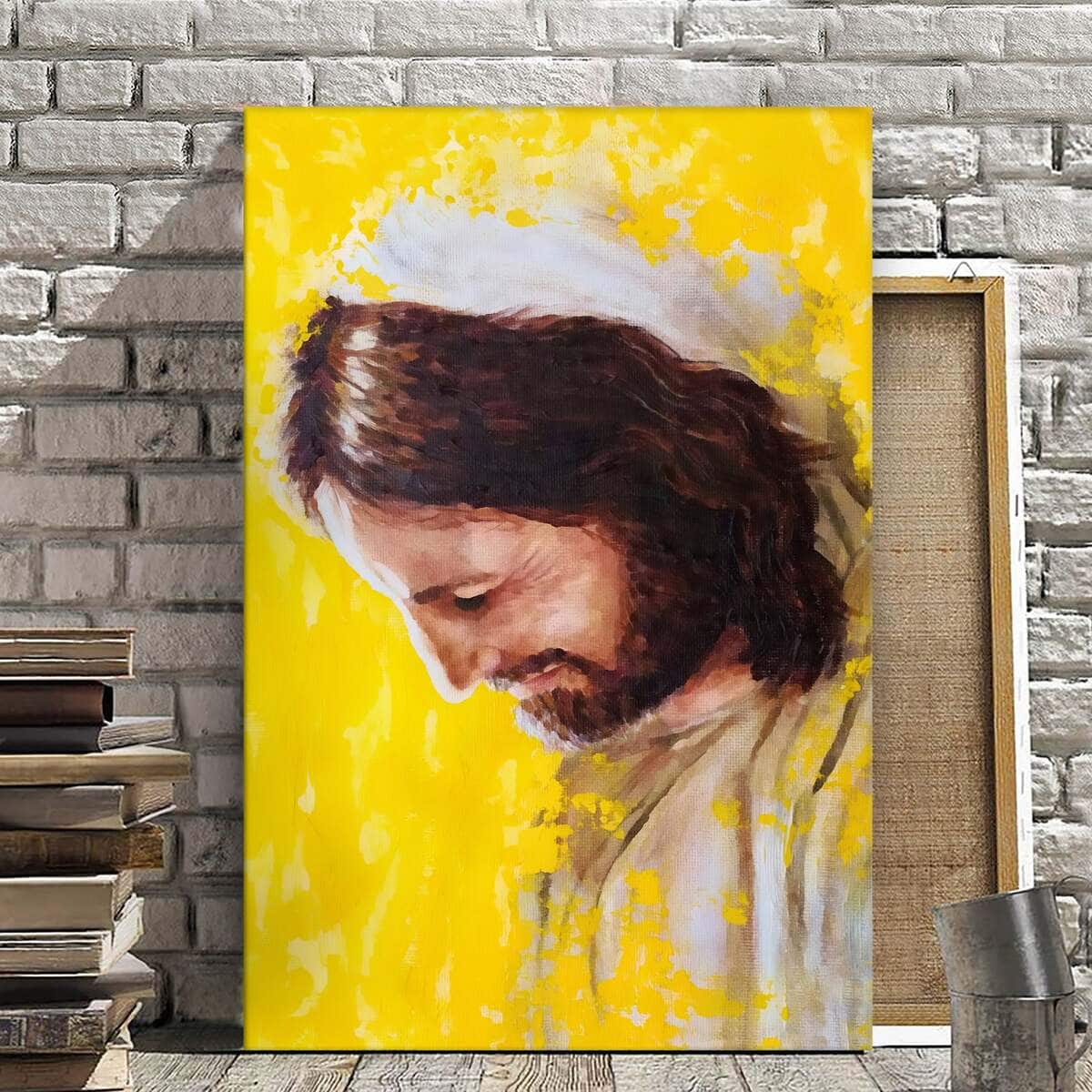 Jesus Face Christian Canvas Print Scripture Jesus Face Christian Canvas Print Scripture