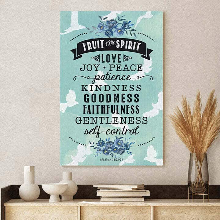 Christian Canvas Print The Fruit Of The Spirit Christian Canvas Print The Fruit Of The Spirit