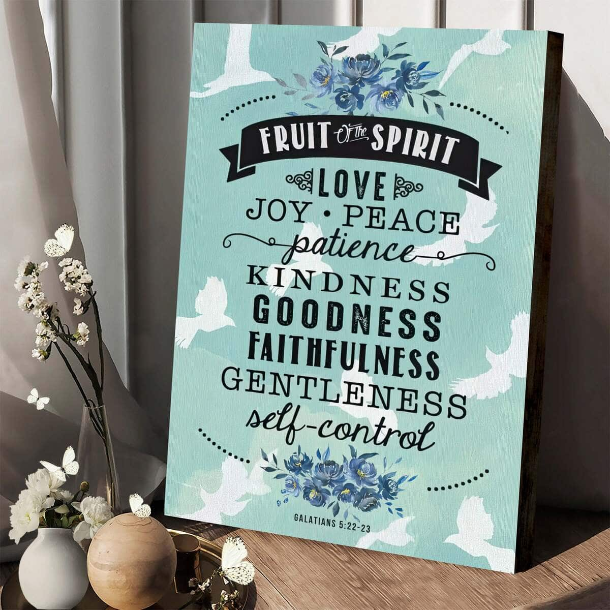 Christian Canvas Print The Fruit Of The Spirit