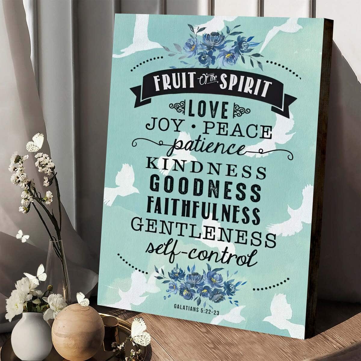 Christian Canvas Print The Fruit Of The Spirit Christian Canvas Print The Fruit Of The Spirit