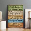 Christian Canvas Print He Walks With Me Christian Canvas Print He Walks With Me