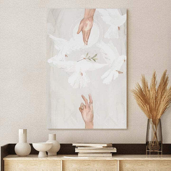 Christian Canvas Print Reaching For Hope Christian Canvas Print Reaching For Hope