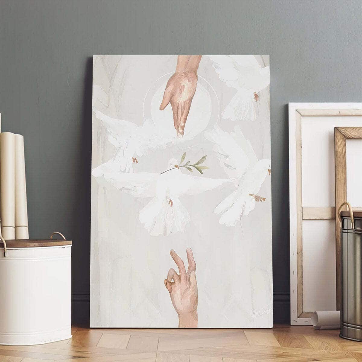 Christian Canvas Print Reaching For Hope Christian Canvas Print Reaching For Hope