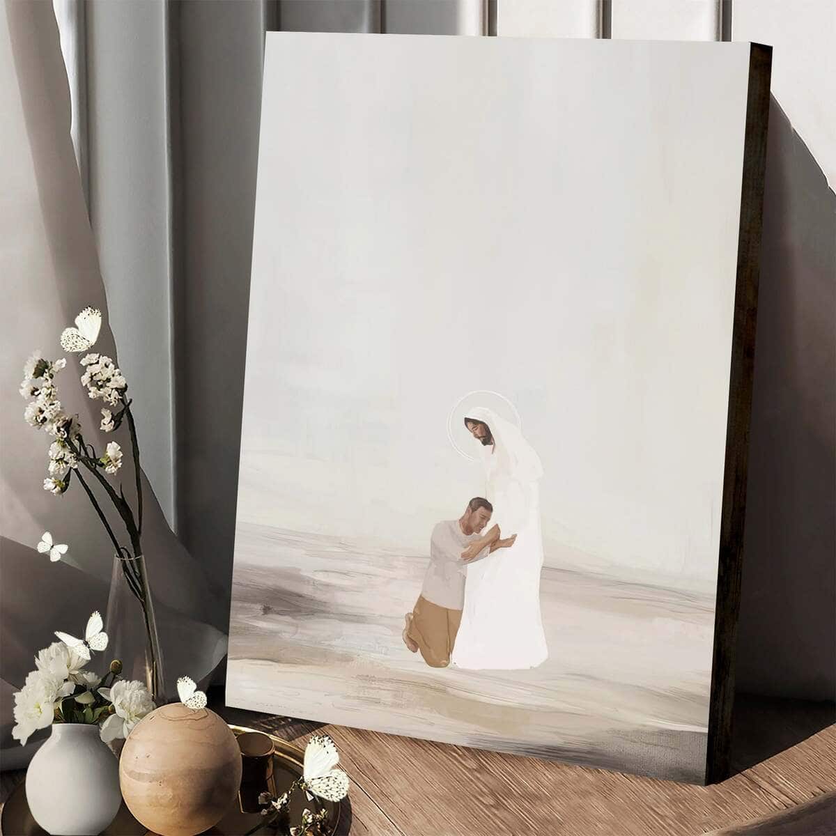 Christian Canvas Print He Who Strengthens Me Christian Canvas Print He Who Strengthens Me