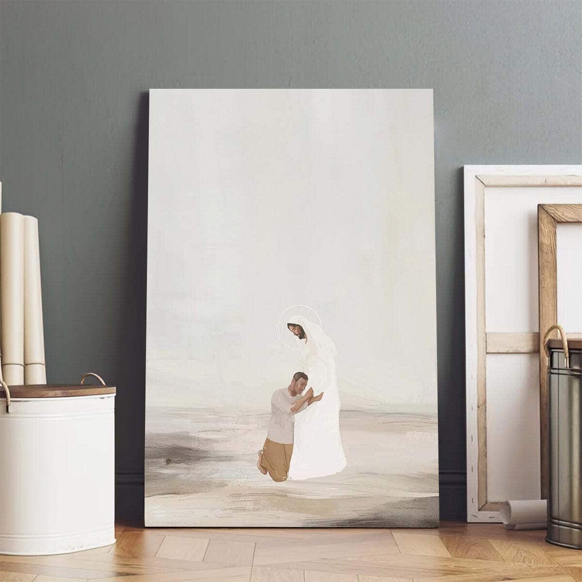 Christian Canvas Print He Who Strengthens Me Christian Canvas Print He Who Strengthens Me