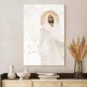 Christian Jesus Canvas Print Consider The Lilies Christian Jesus Canvas Print Consider The Lilies