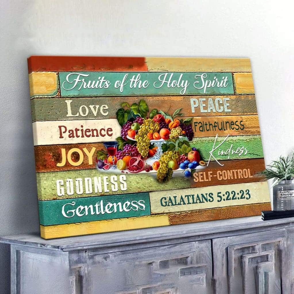 Christian Canvas Wall Art Fruits Of The Holy Spirit Christian Canvas Wall Art Fruits Of The Holy Spirit