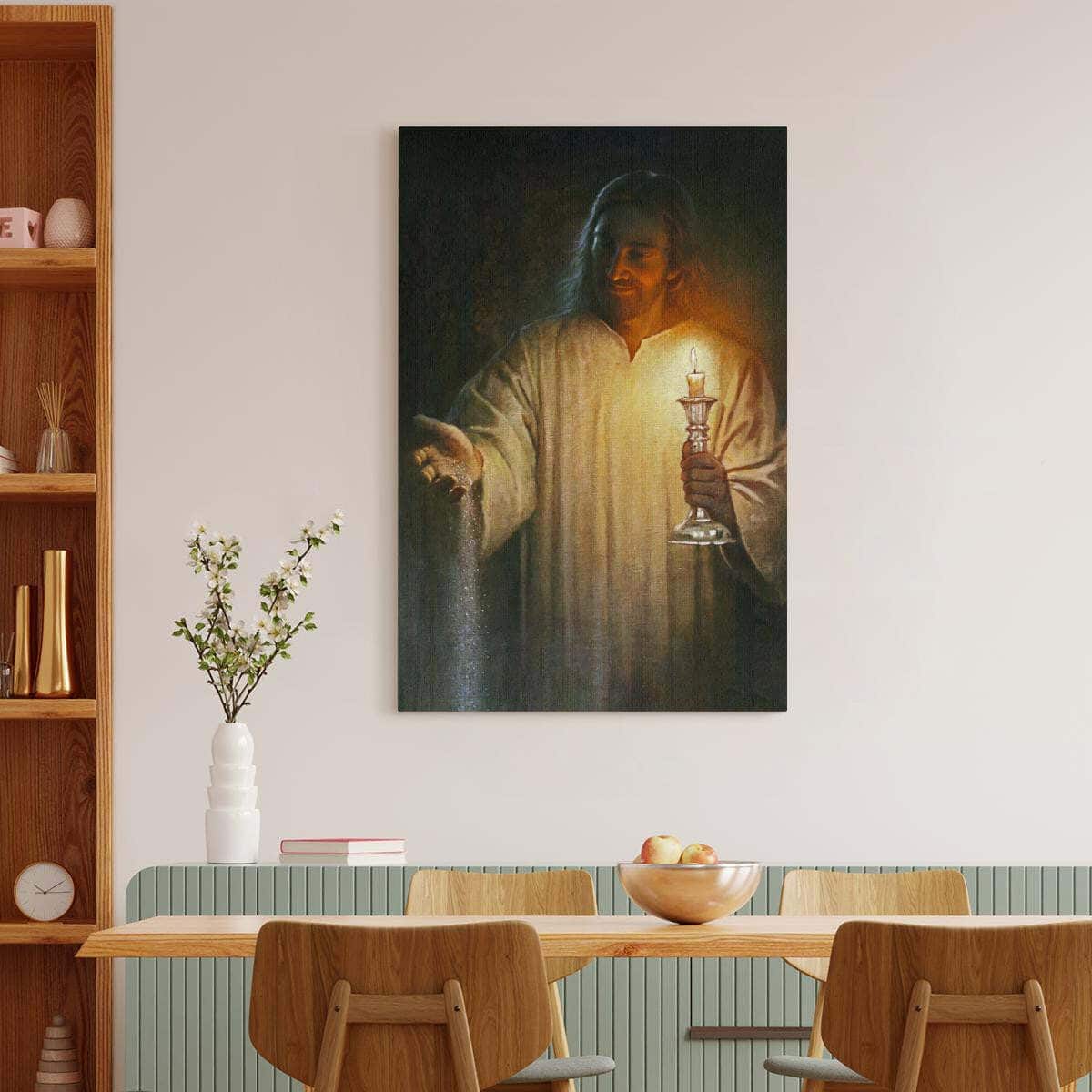 Christian Canvas Print Salt And Light God