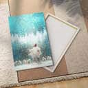 Christian Canvas Print Radiance Jesus And Snow