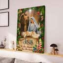 Christian Canvas Print Jesus Is The Reason For The Season Christmas