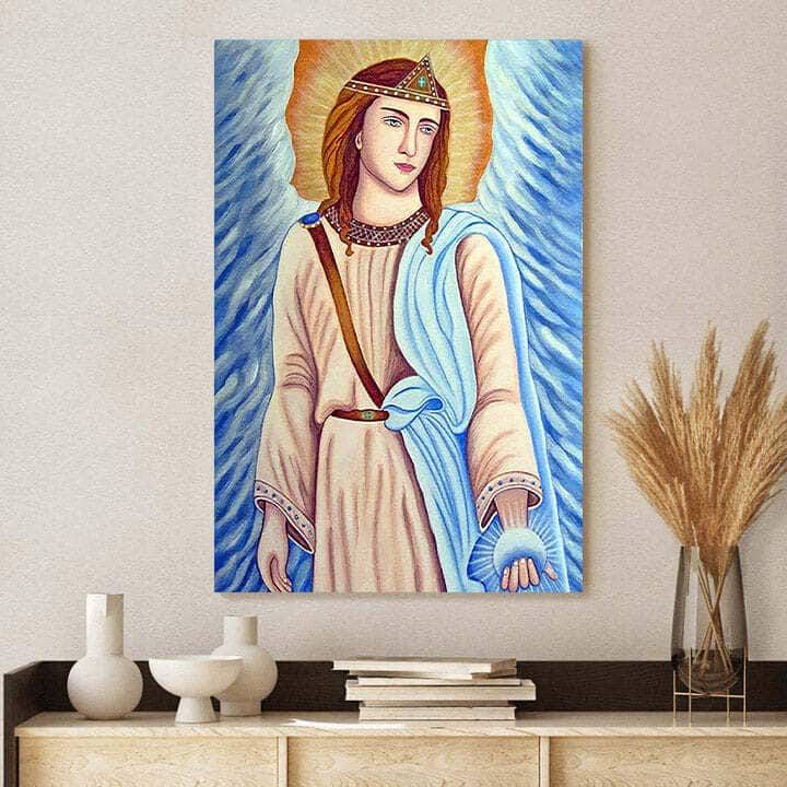 Christian Canvas Print Archangel Gabriel Christian Canvas Print Archangel Gabriel