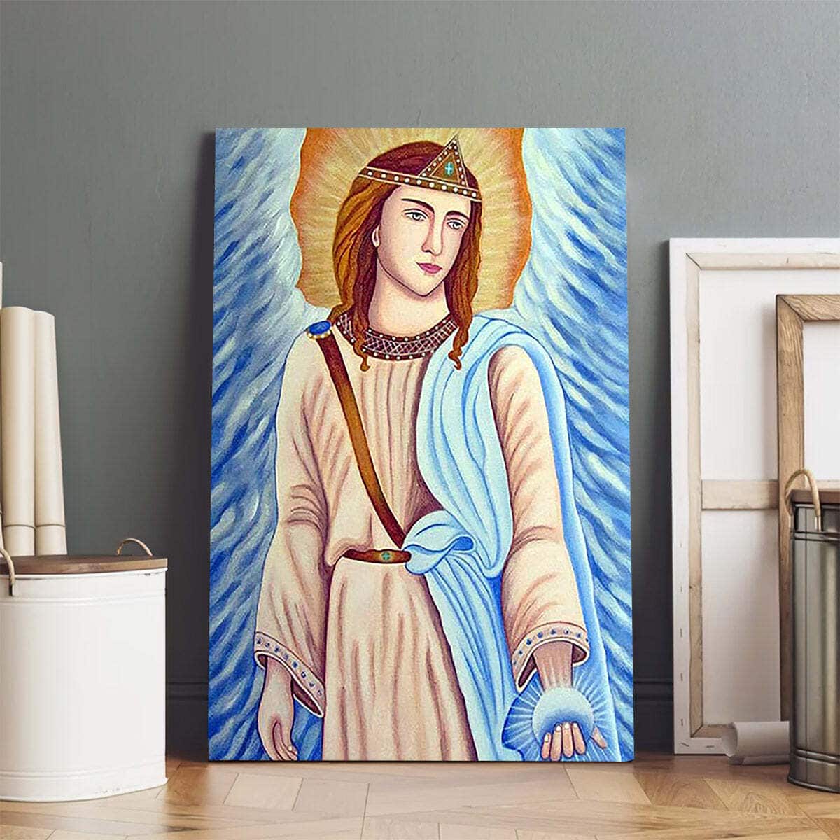 Christian Canvas Print Archangel Gabriel Christian Canvas Print Archangel Gabriel