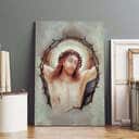 Christian Canvas Print Jesus Christ After The Crucifixion Religious Christian Canvas Print Jesus Christ After The Crucifixion Religious