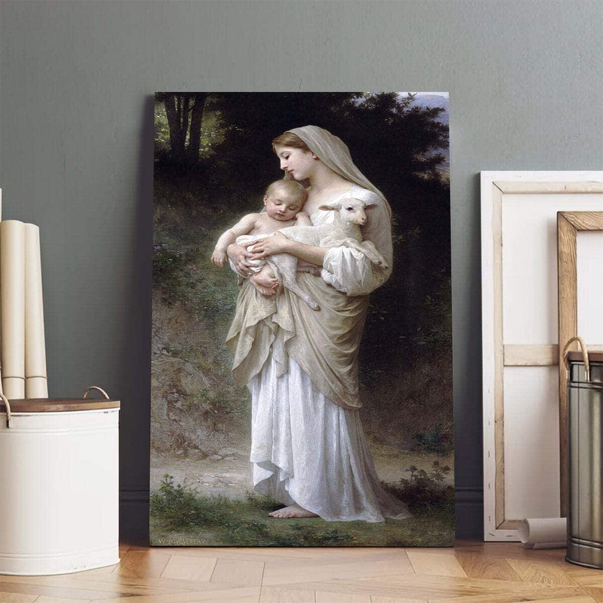 Christian Canvas Print Innocence