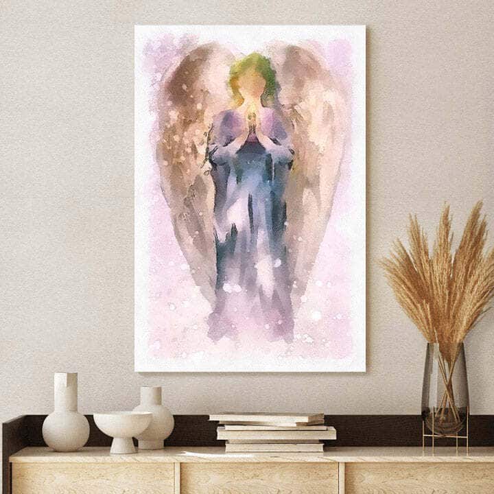Christian Canvas Print Guardian Angel