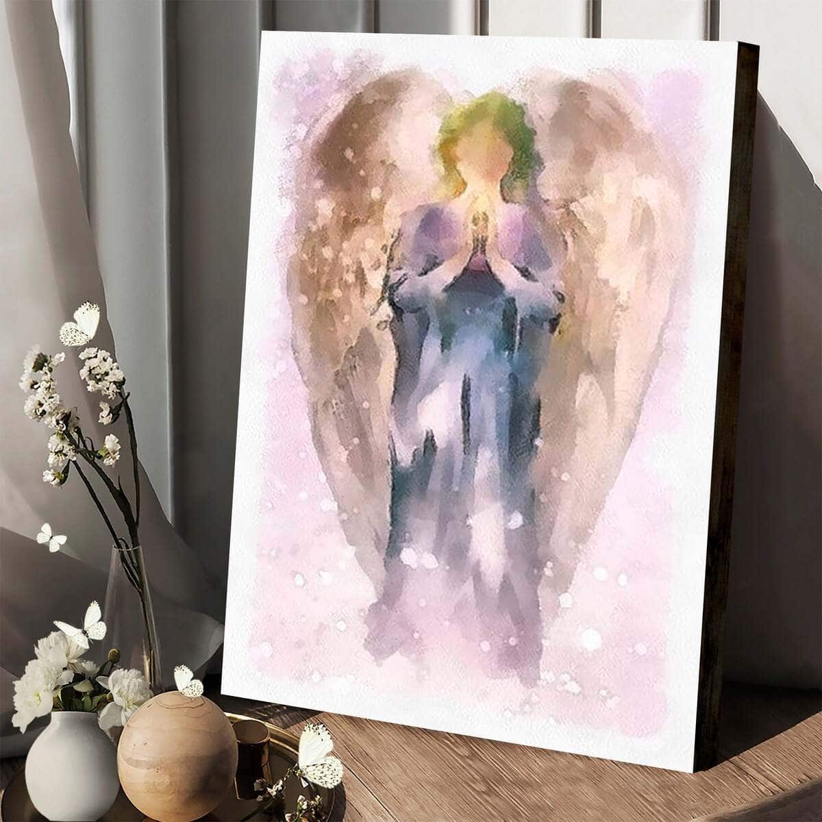 Christian Canvas Print Guardian Angel Christian Canvas Print Guardian Angel