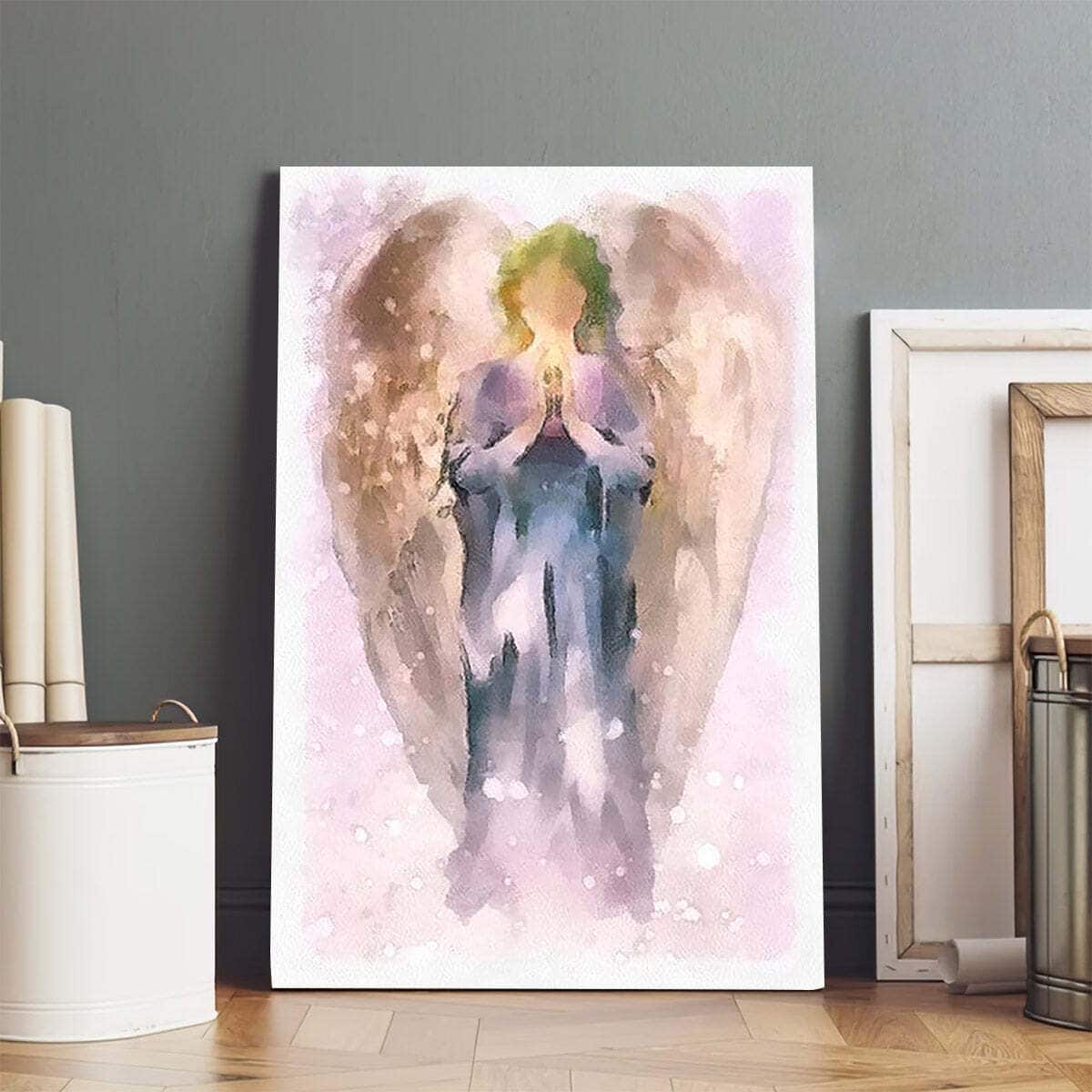 Christian Canvas Print Guardian Angel Christian Canvas Print Guardian Angel