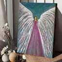 Christian Canvas Print Original Guardian Angel Christian Canvas Print Original Guardian Angel