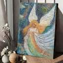 Christian Canvas Print Angel Oil Christian Canvas Print Angel Oil