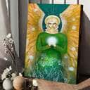 Christian Canvas Print Archangel Raphael Christian Canvas Print Archangel Raphael