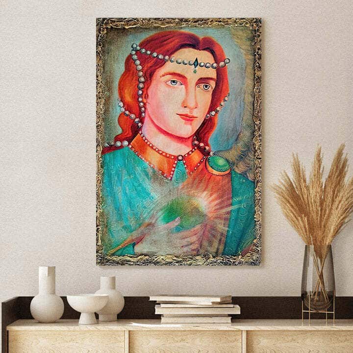 Archangel Raphael Christian Canvas Print Archangel Raphael Christian Canvas Print