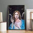 Christian Canvas Print Catholic Archangel Michael