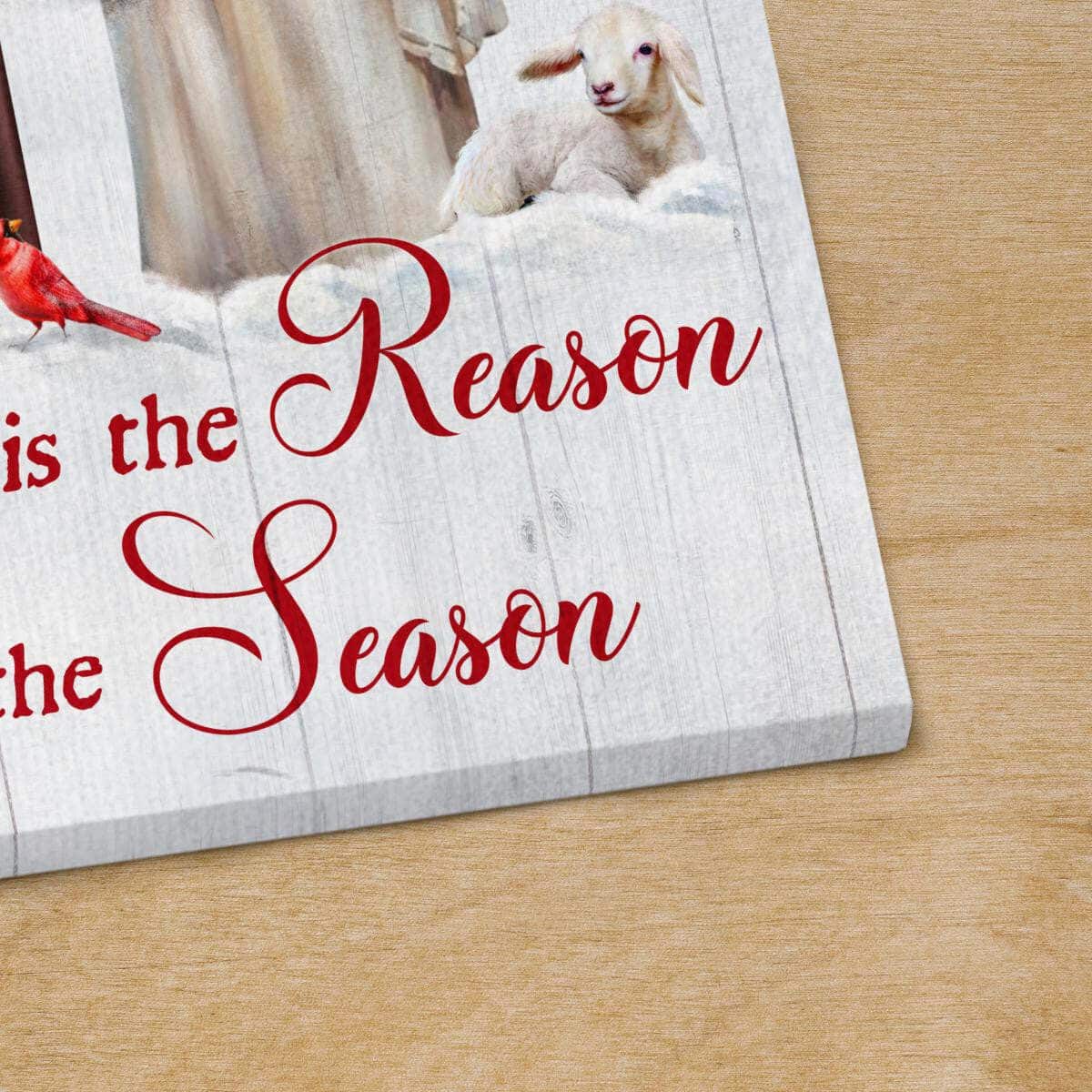 Christian Canvas Print Jesus Is The Reason For The Season Christmas Gift Christian Canvas Print Jesus Is The Reason For The Season Christmas Gift