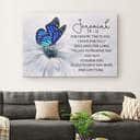 Jeremiah 29:11 Christian Canvas Wall Art For I Know The Plans I Have For You