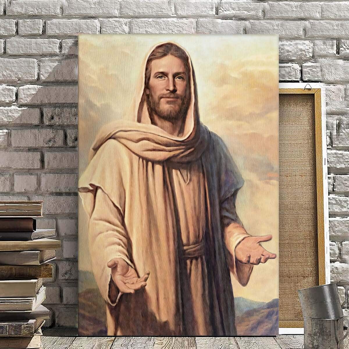 Christian Canvas Print Focus Of Our Lives Christ Christian Canvas Print Focus Of Our Lives Christ