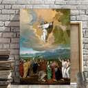 Christian Canvas Print Jesus Taken Up Into Heaven Christ Christian Canvas Print Jesus Taken Up Into Heaven Christ