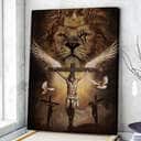 Christian Canvas Print Jesus On Cross Christian Canvas Print Jesus On Cross