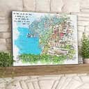 Christian Canvas Print Herews 13:14 For Here We Do Not Have A Lasting City