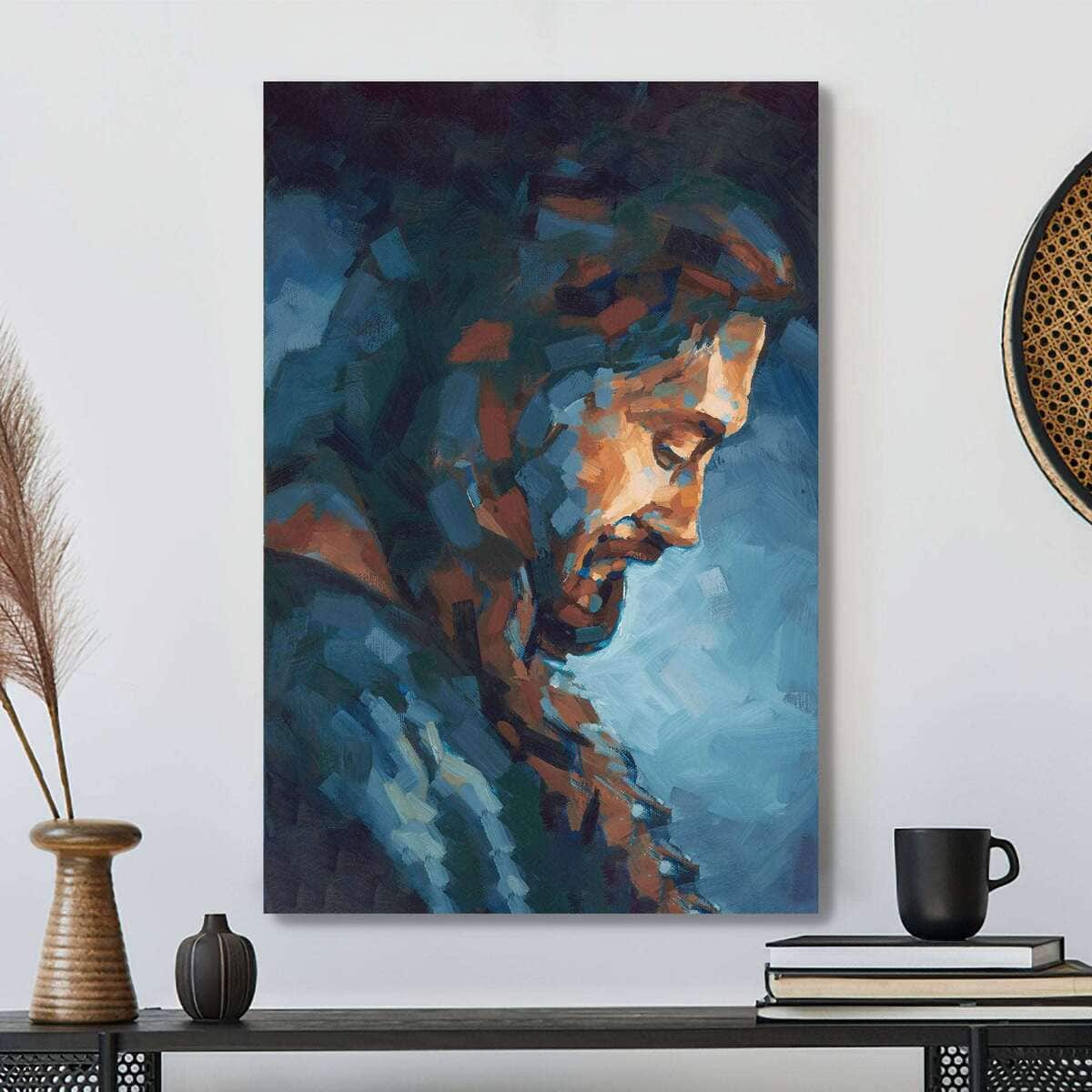 Christian Canvas Print Jesus A Perfect Brightness Of Hope