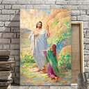 Christian Canvas Print Jesus And Mary Christian Canvas Print Jesus And Mary