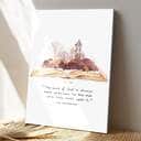 Christian Canvas Print The Word Of God Bible Verse