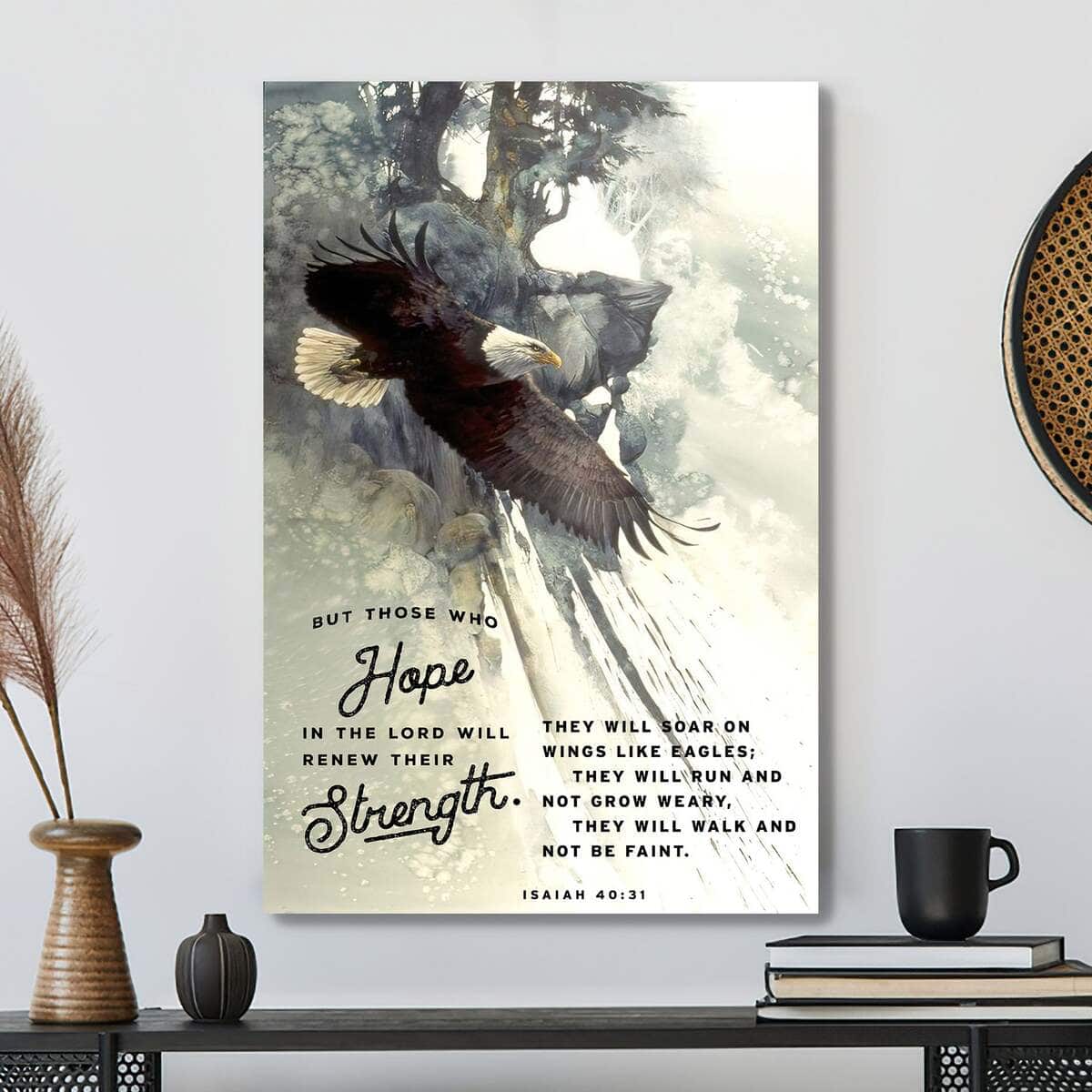 Christian Canvas Print But Those Who HopeIn The Lord Christian Canvas Print But Those Who HopeIn The Lord