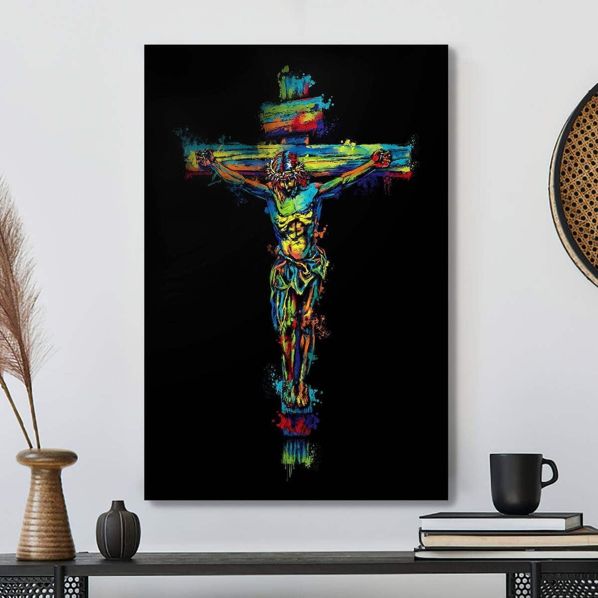 Christian Canvas Print Our Savior Jesus