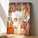 Christian Canvas Print I Am A Child Of Jesus