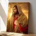 Christian Canvas Print Light Of The World Jesus