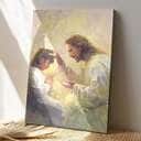 Christian Canvas Print Prater Of Love Jesus And Child Christian Canvas Print Prater Of Love Jesus And Child