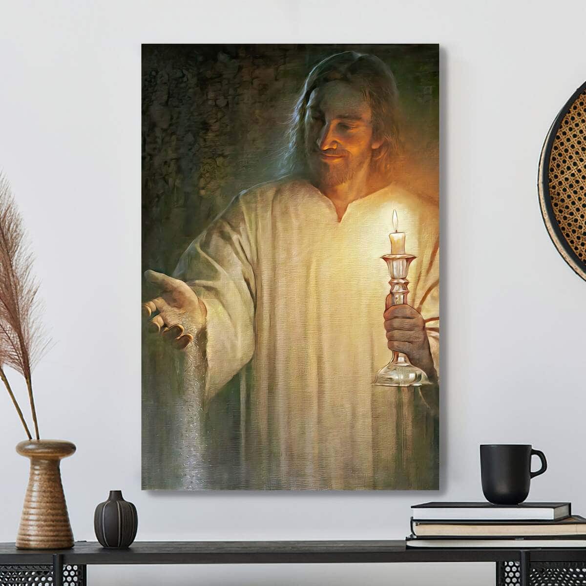 Christian Canvas Print Salt And Light