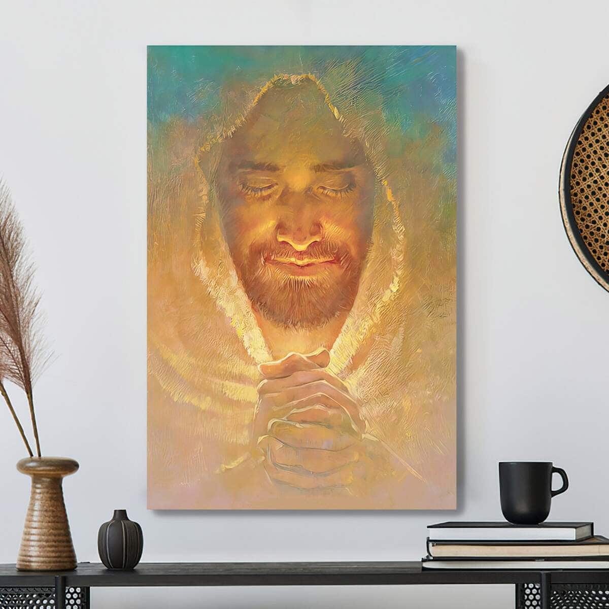 Christian Canvas Print The Peace Of Jesus