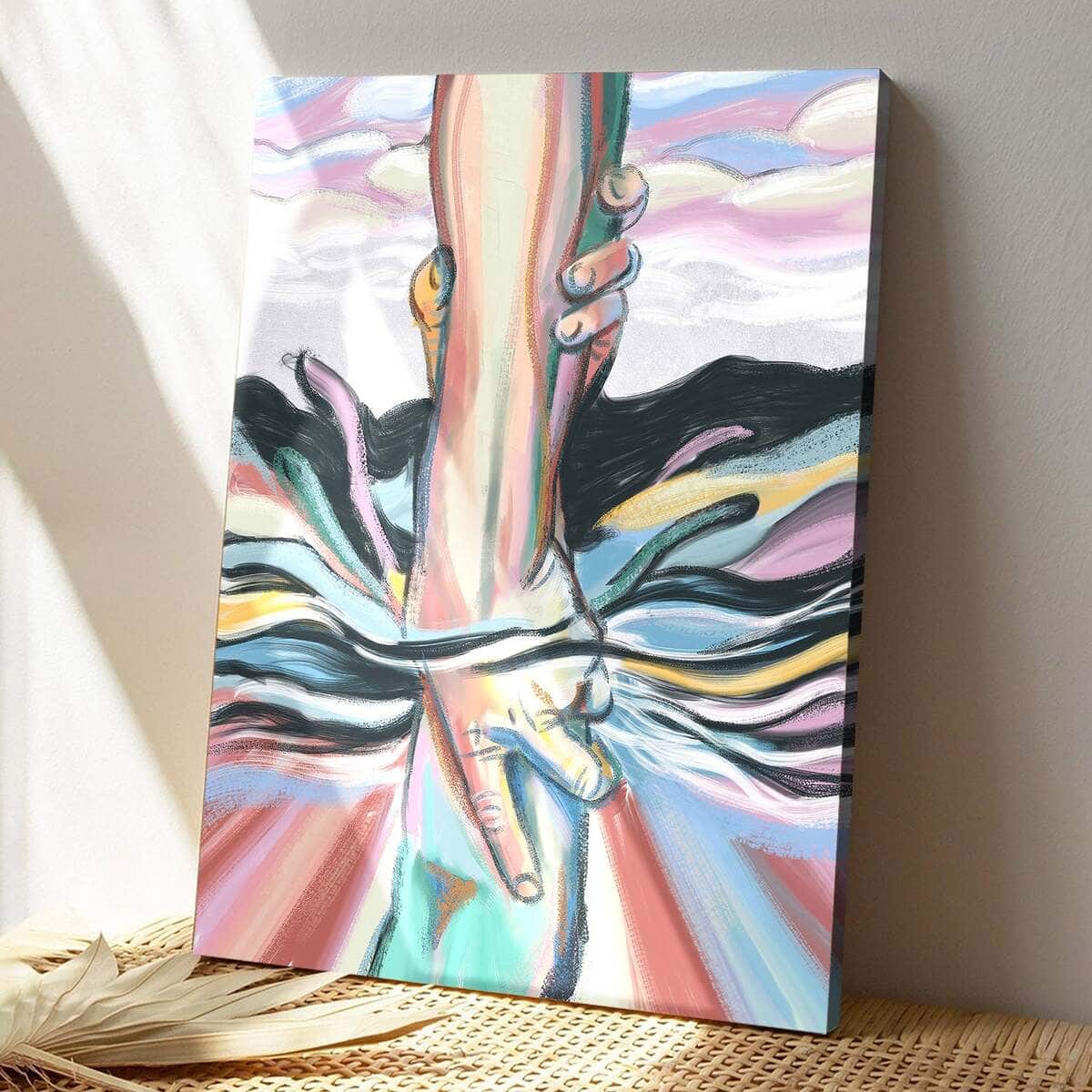 Christian Canvas Print Faith Over Doubt Christian Canvas Print Faith Over Doubt