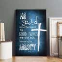 Christian Canvas Print Titus 3:5 He Saved Us Not Because Of The Good Things Christian Canvas Print Titus 3:5 He Saved Us Not Because Of The Good Things