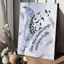 Christian Canvas Print Take Those Broken Wings And Learn To Fly