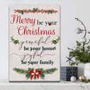 Christian Canvas Print Merry Be Your Christmas Christian Canvas Print Merry Be Your Christmas