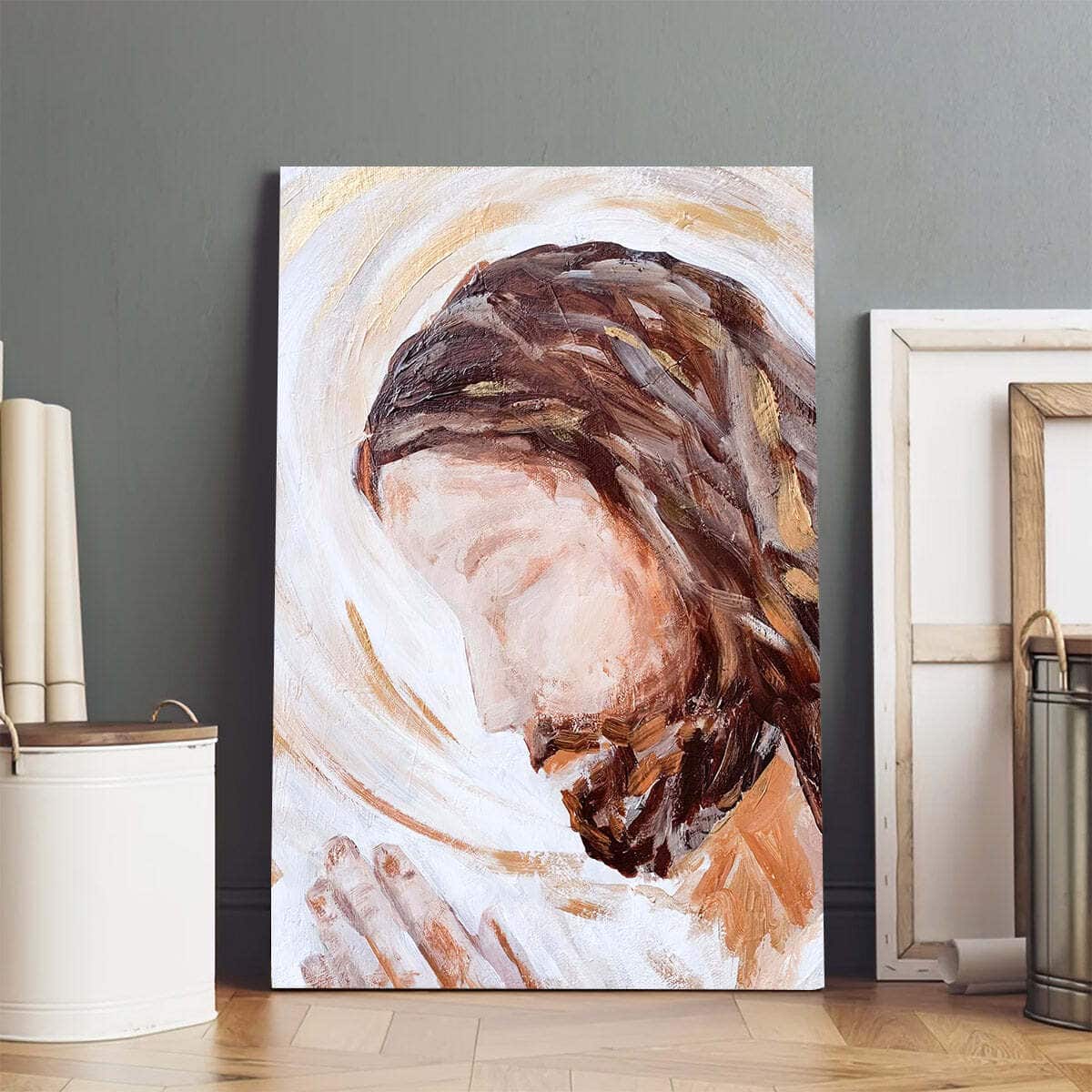 Christian Canvas Print Jesus Have Faith Our God Christian Canvas Print Jesus Have Faith Our God